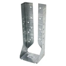 Joist Hanger 2x10 Double Nominal Lumber Galvanized Face-Mount Concealed-Flange