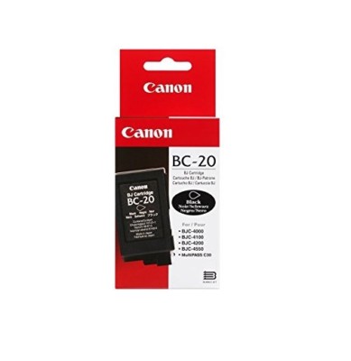 Original Canon BC-20 BK BJC-2000 2100 4000 4100 4200 4300 4400 5000 S100 o.V/OVP