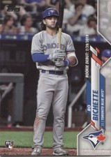 2020 Topps Update BO BICHETTE RC DeBUT Base Rookie - TORONTO BLUE JAYS - #U-1