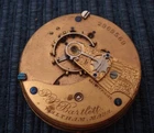 Antique 1886 Waltham 18s Grade 15 P.S. Bartlett Hunter Pocket Watch Movement