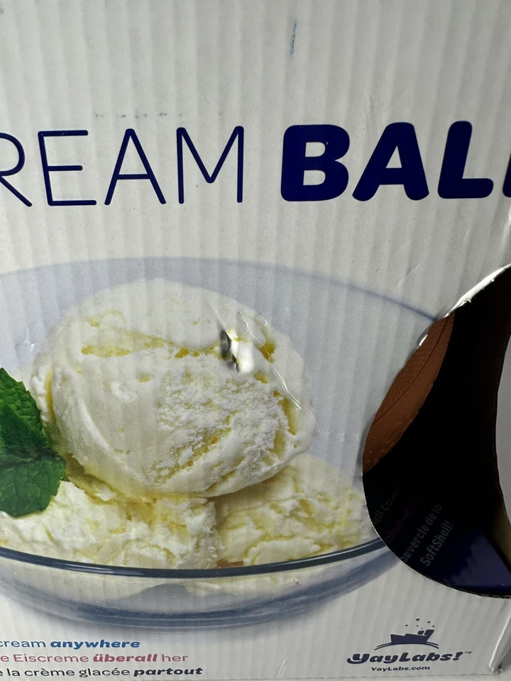 Máquina de helados Yay Labs High Fives UCO Soft Shell naranja bola de helado pinta  Foto 2 de 4