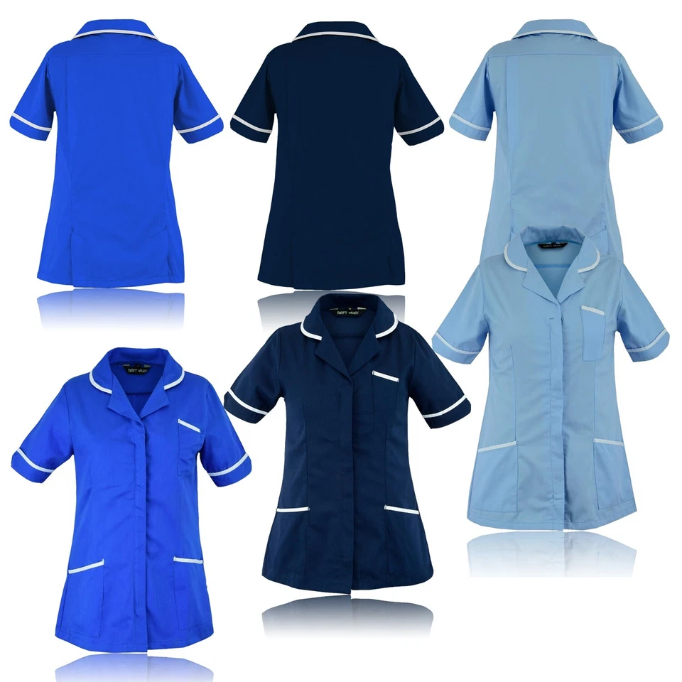 Nurse Uniform Tunic Dentist Therapist Maid Nursing Healthcare Hospitality Carers - Image 4 of 4
