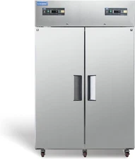 48" Stainless Steel Commercial Freezer & Refrigerator Combo 2 Door  36 Cu.ft