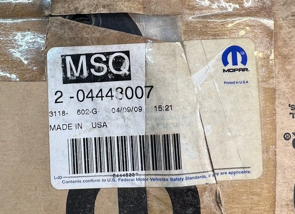 圆筒式真空吸尘器 Mopar 04448007 — 第 2/2 张图片