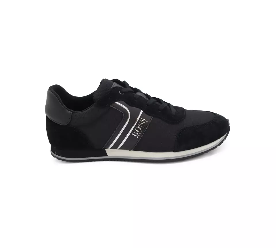 Hugo Boss Kids Wear Boys J29282 09B Trainers Black UK 1 7.5 eBay