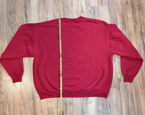 Maglione girocollo rosso vintage anni 90 Starter Arkansas Razorbacks XL NCAA - Foto 5 di 5