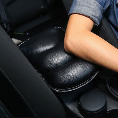 Black Car SUV Center Armrest Console Box Soft Pad Cover Cushion Durable Wear Mat