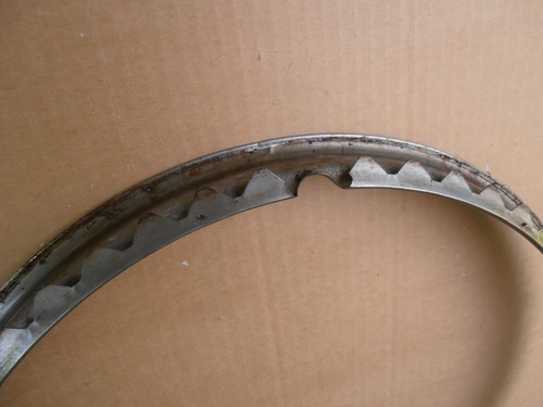Harley Knucklehead Flathead Panhead 16" wheel trim ring - Picture 6 of 7