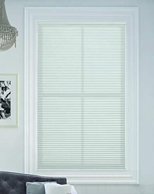 BlindsAvenue Cellular Honeycomb Cordless Shade, 9/16'' Single Cell, Light Filteri