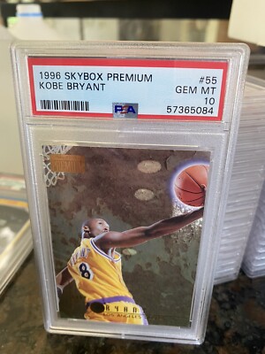 PSA10】1996 SKYBOX PREMIUM Kobe #55