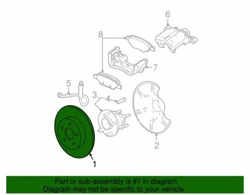 Rotor de freio a disco traseiro esquerdo direito Chevrolet cobalto genuíno GM 2008-2010 15921402 - Imagem 2 de 2
