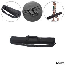 120cm Tripod Bag Carry Case Black Padded Zip Studio Light Stand Travel w/ Strap