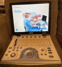 GE Vivid E Portable Ultrasound Machine with One Probe!