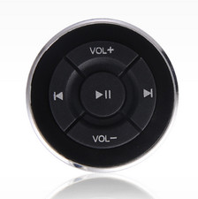 Volante Coche Control Remoto Música Accesorio Botón Inalámbrico Bluetooth 4.0