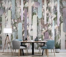 3D Graphic Leaves G3360 Wallpaper Wall Murals Removable Self-adhesive Honey