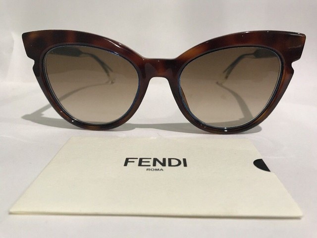 fendi black cat eye sunglasses