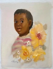 The Youngest by Jacky - Original Oil Painting