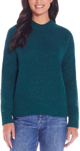 Weatherproof Vintage Chenille Sweater Women's, GREEN,Size XXL - 第 1/4 張圖片