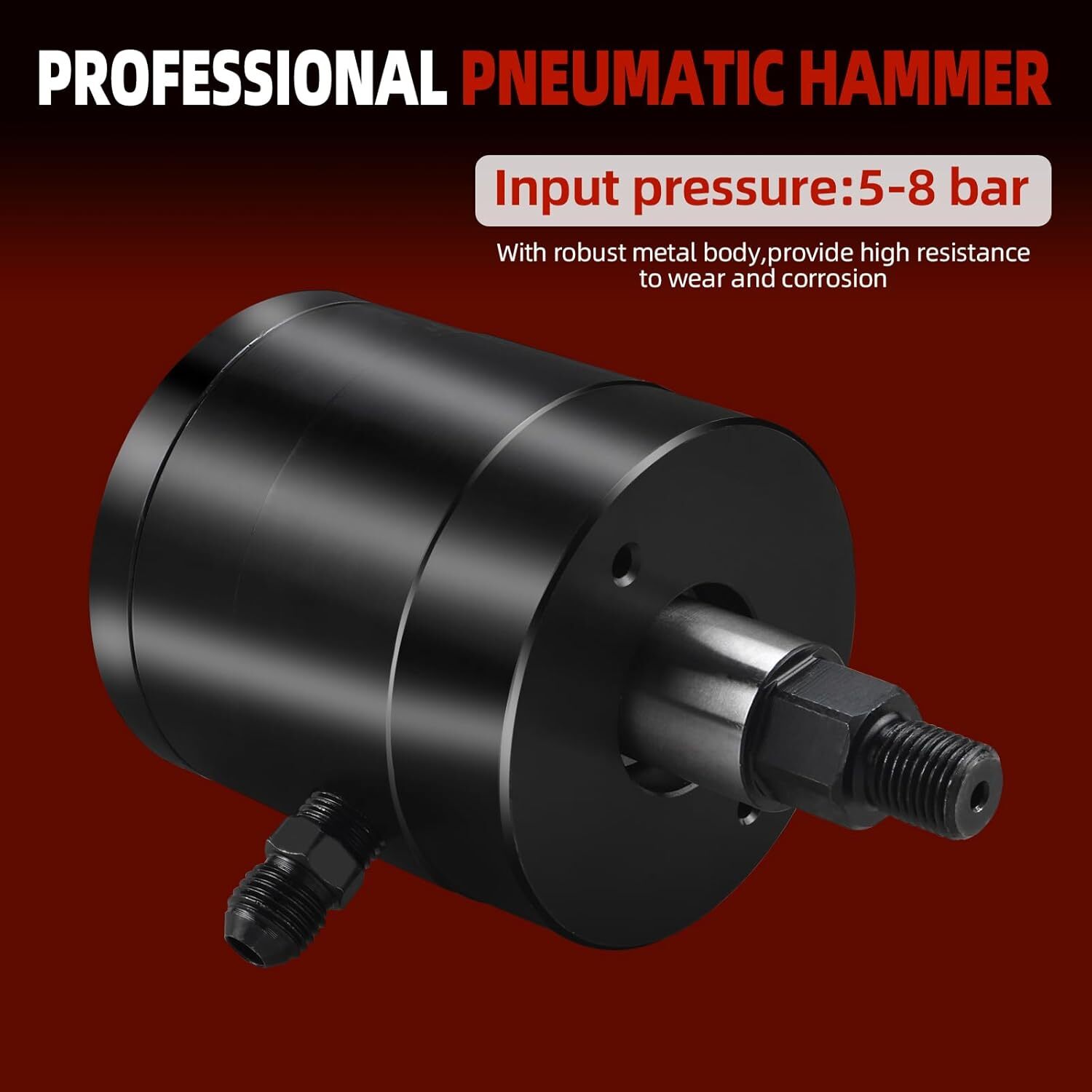 24Pc Diesel Injector Puller Pneumatic Injector Extractor Puller Tool Seized Pull