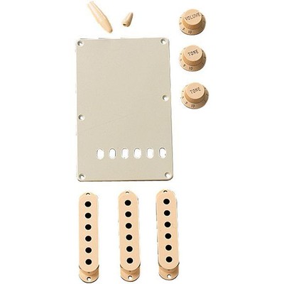 Accessory Kit Fender Accessory Kit, Stratocaster, aged white  NEU