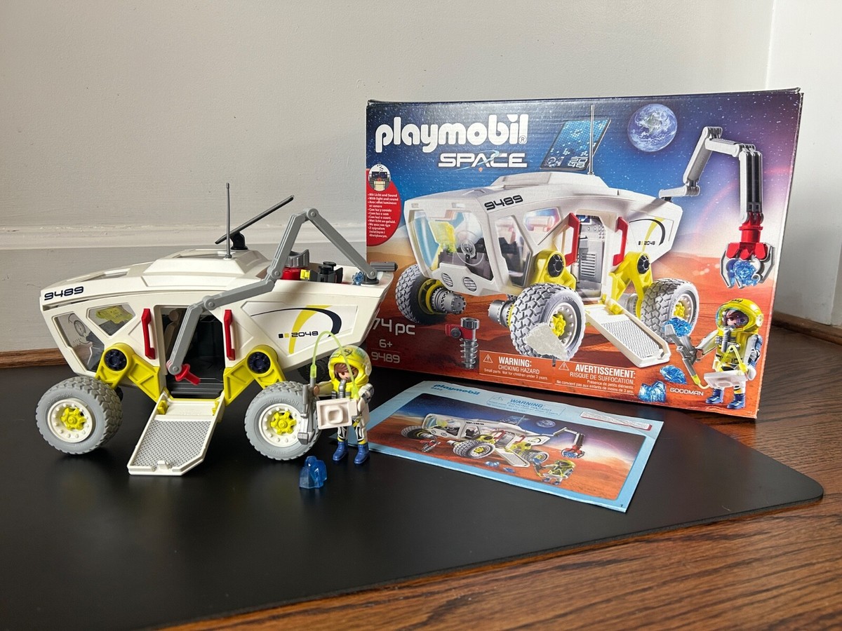 その他 Playmobil space buggy 9489 PLAYMOBIL Space Mars Research Vehicle (9489) with Light and