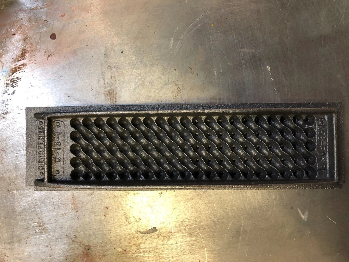 Keystoker coal stove #1 grate with bolt SKU - K1201 | eBay