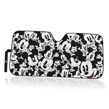 003689R01 Mickey Mouse Expressions Accordion Style Car Truck SUV Front