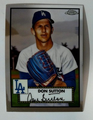 2021 Topps Chrome Platinum Anniversary #674 Don Sutton Los Angeles Dodgers