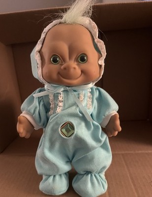 Treasure Troll Newborn Baby Wishstone Gem 10 Inch
