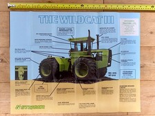 STEIGER Wildcat III Articulated Tractor Brochure 1970’s vintage
