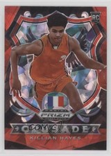 2020-21 Panini Prizm Draft Picks Crusade Red Ice Prizm Killian Hayes #92 00be