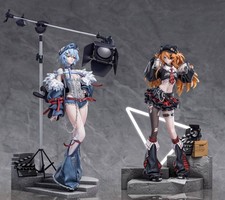 Rei Ayanami & Asuka Shikinami Langley Gothic Punk Rock Cosplay Ver.