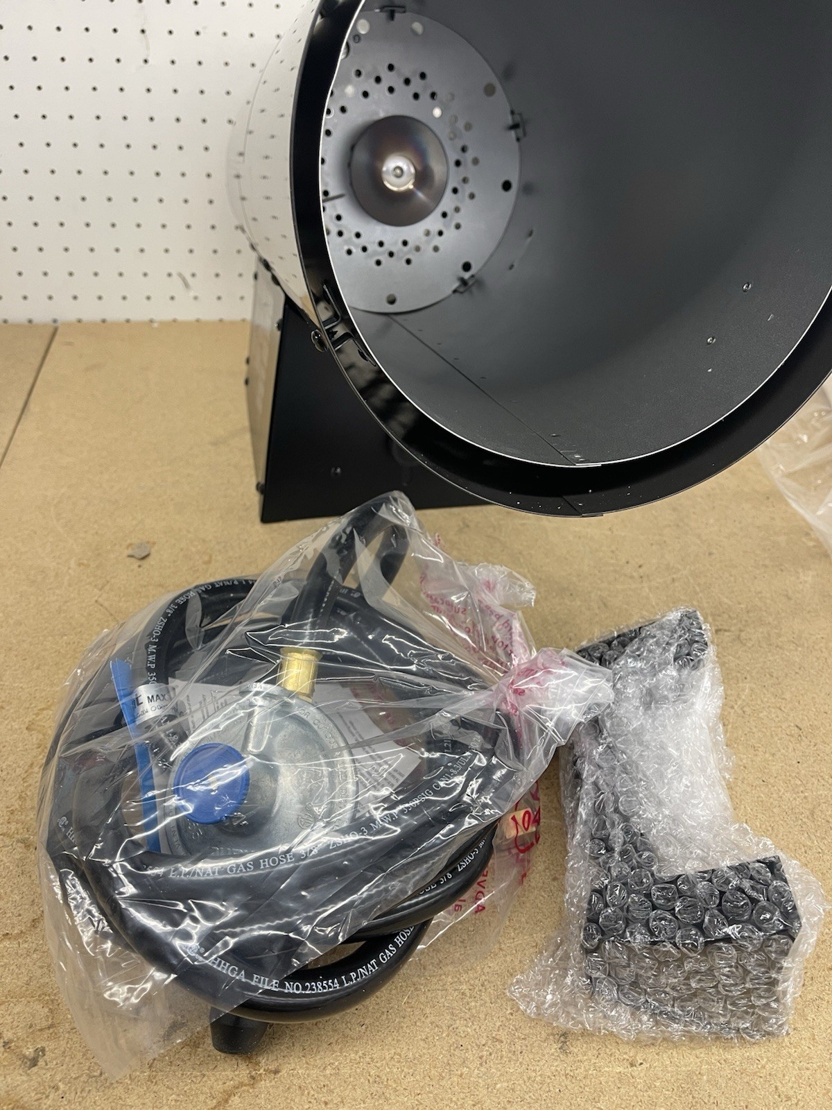 Contractor 125,000 Btu Forced Air Propane Heater Dented See 