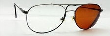 Vintage Safilo 3767 Tortoise Gunmetal Pilot Metal Sunglasses FRAMES ONLY Italy