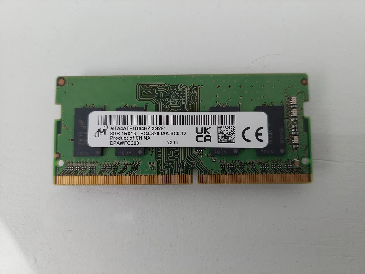Micron 8GB Computer DDR4 SDRAM for sale | eBay UK