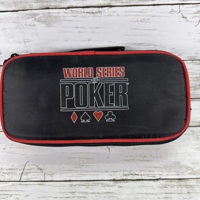 World Series of Poker Chip Set With Carry Bag Cards Complete Pre Owned