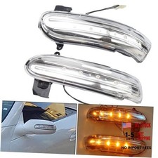 LED Dynamic Turn Signal Light Side Mirror Blinker Sequential For Benz Crystal