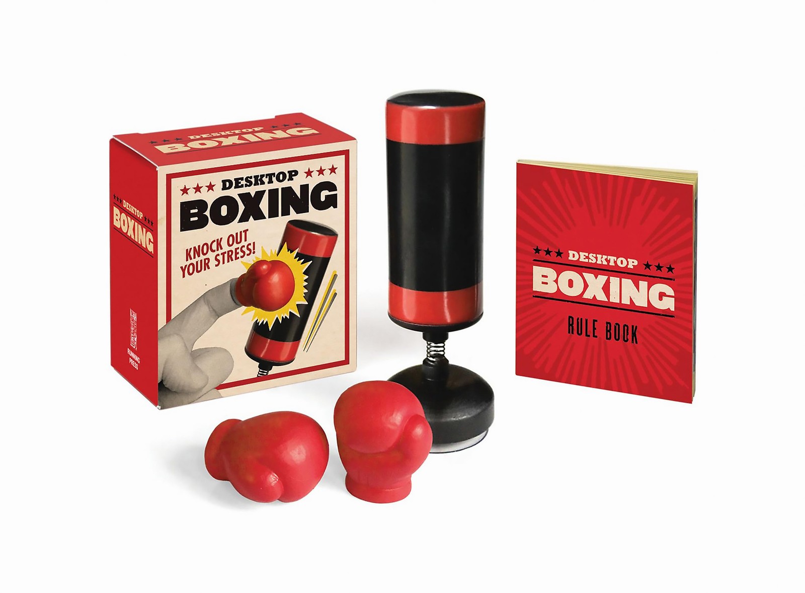 Desktop Boxing : Knock Out Your Stress! by Running Press (2016, Trade Paperback) - Image 3