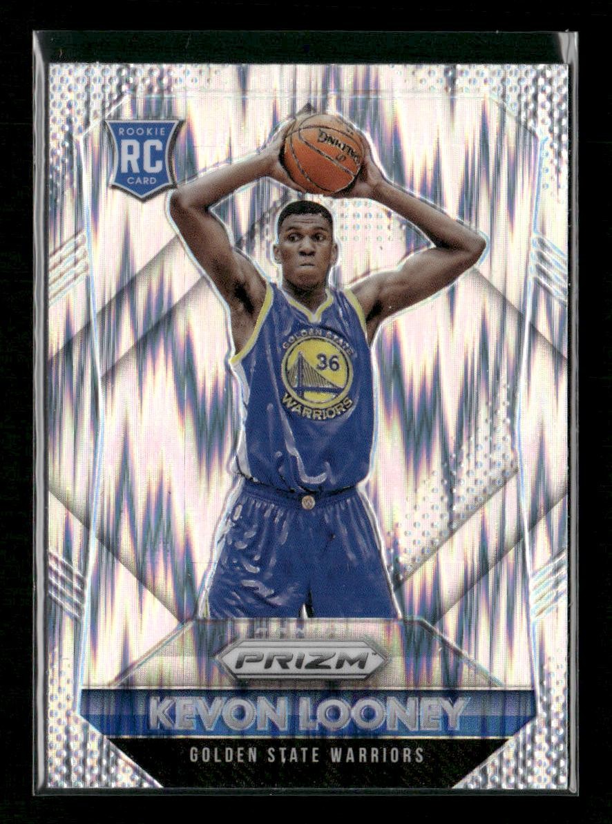 2015-16 Panini Prizm #346 Kevon Looney Flash Prizms RC