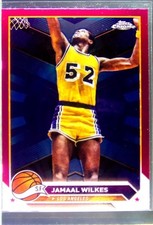 2023-24 Topps Chrome Jamaal Wilkes Pink Refractors #112 Lakers