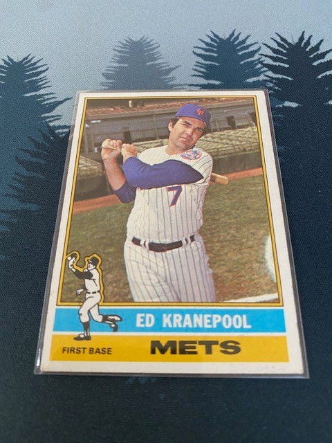1976 Topps - Ed Kranepool #314 - FREE SHIPPING