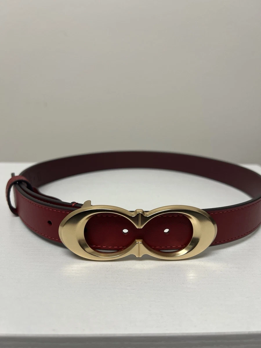 Coach Leather Red Belts for Women for sale | eBay display picture 1