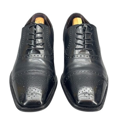 Florsheim Imperial Black Leather Cap Toe Oxford Dress Shoe  display picture 1
