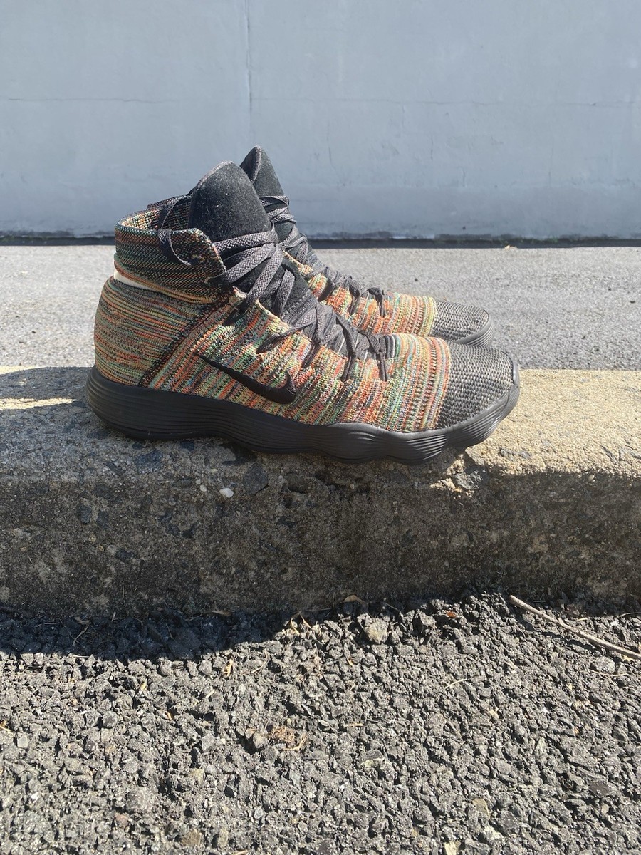 シ*ー様 Nike Hyperdunk 2017 Flyknit Multi-C Size 13 - Nike Hyperdunk 2017 Flyknit Multi-Color for sale online