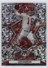 2022 Panini Mosaic No Huddle Silver Mosaic Prizm Len Dawson #237 HOF 2h5