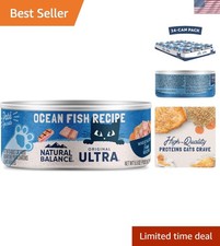 Ultra Adult Wet Canned Cat Food, Ocean Fish Recipe, 5.5 Ounce Pack of 24 8.36 per gallon