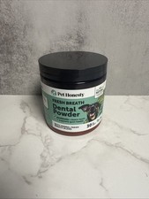 Pet Honesty Fresh Breath Dental Powder, For Dogs, Mint, 5.29 oz 150 g 