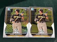 2023 Bowman Chrome/MOJO REFRACTOR Daniel Montesino Lot of 2