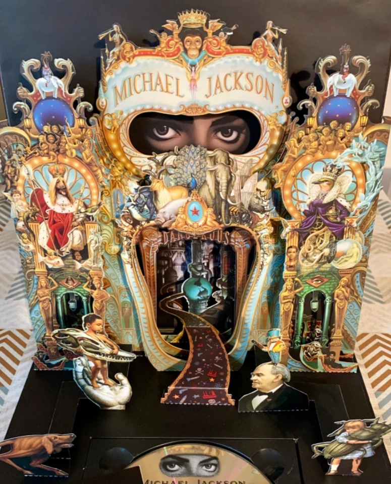 Michael Jackson Dangerous - Collector's Edition First Printing 1992 - CD Pop-Up - Photo 3/4