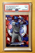 2023 Bowman’s Best Josue De Paula Red Refractor 3/10 PSA 9 - POP 2 🔥